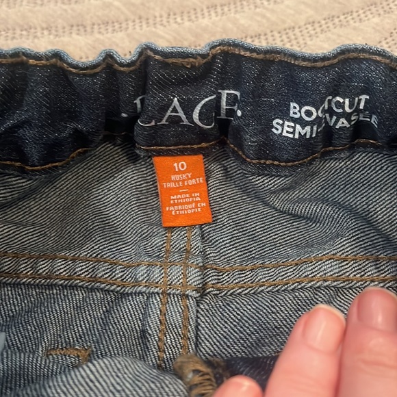 Children’s Place Bootcut Jeans Size 10 Husky - Picture 3 of 3